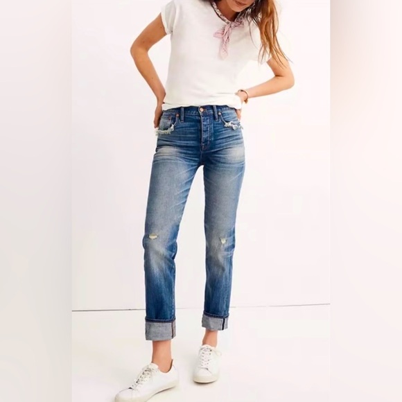 Madewell Cruiser Straight in Coverdale- Selvedge Edition - Picture 1 of 15